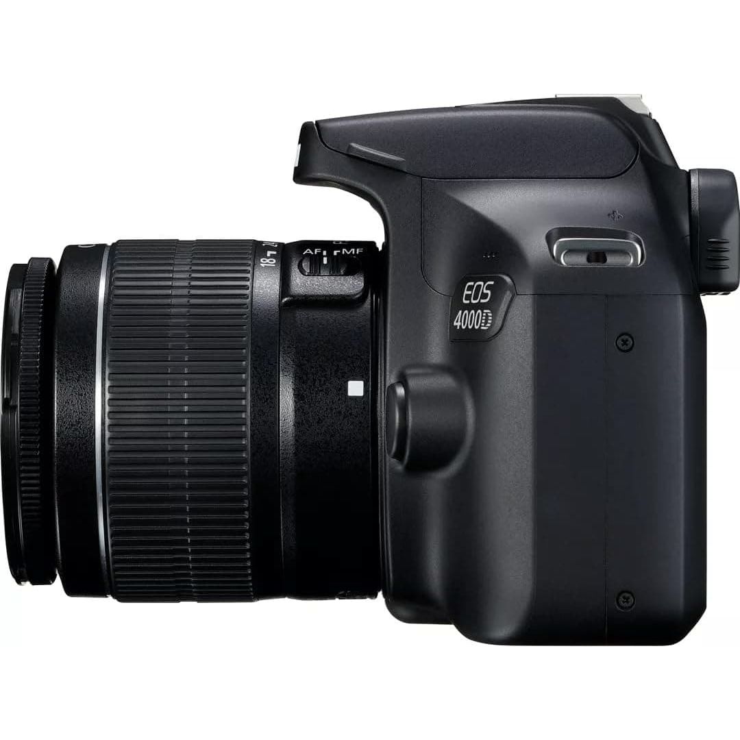 Buy Canon,Canon EOS 4000D DSLR Camera and EF-S 18-55 mm f/3.5-5.6 III Lens - Black - Gadcet UK | UK | London | Scotland | Wales| Ireland | Near Me | Cheap | Pay In 3 | Cameras & Optics