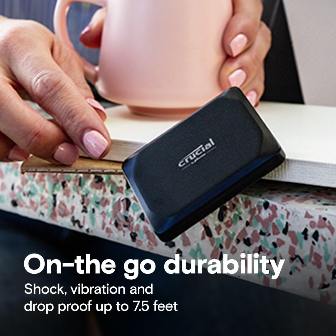 Buy Crucial,Crucial X9 1TB Portable SSD – USB-C 3.2, Up to 1050MB/s, Compatible with PlayStation, Xbox, PC & Mac (CT1000X9SSD902) - Gadcet UK | UK | London | Scotland | Wales| Near Me | Cheap | Pay In 3 | External Hard drives