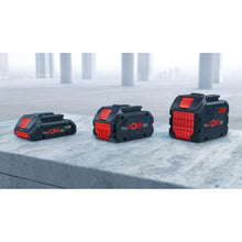 Bosch Professional 18V 2 x 4Ah Li-ion ProCORE Battery charger with batteries