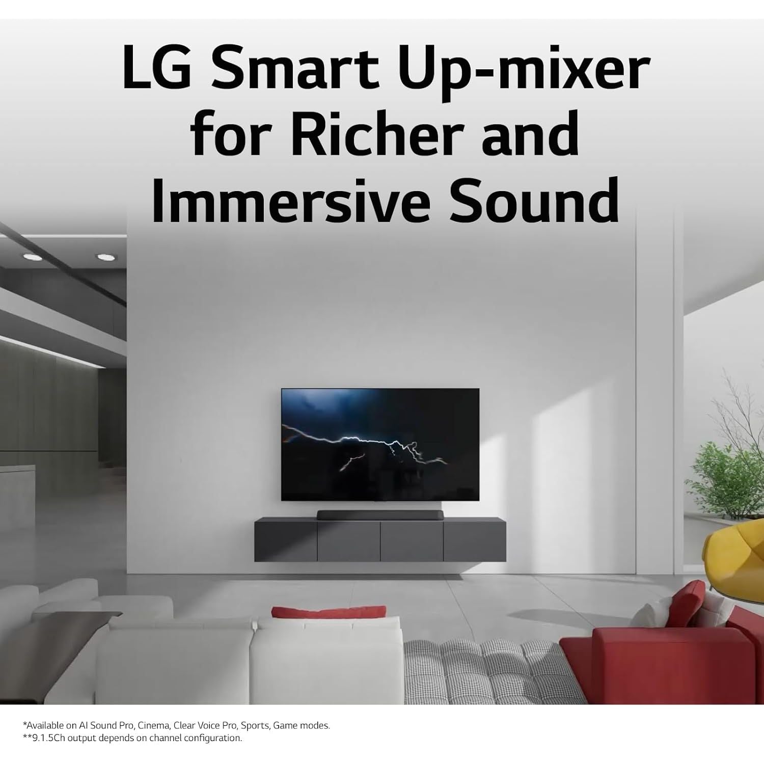 Buy LG,LG USE6S 3.0 Channel Bluetooth Soundbar with Dolby Atmos for TV - Wireless Audio & Immersive Sound - Gadcet UK | UK | London | Scotland | Wales| Near Me | Cheap | Pay In 3 | Home Theater Systems