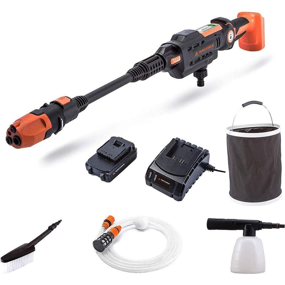 Buy Yard Force,Yard Force Aquajet 20V Cordless Pressure Washer - 22Bar with 2.5Ah Battery, Charger, and Accessories LW C02 - Gadcet UK | UK | London | Scotland | Wales| Near Me | Cheap | Pay In 3 | Pressure Washers