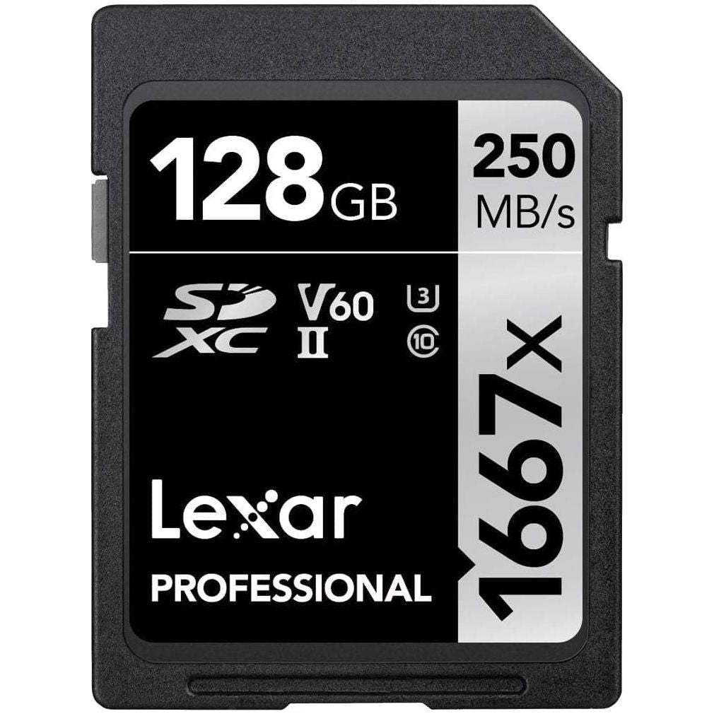 Buy Lexar,Lexar Professional 1667X UHS-2 Class 10 SDXC Card 128GB - Gadcet UK | UK | London | Scotland | Wales| Near Me | Cheap | Pay In 3 | Flash Memory Cards