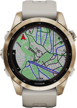 Buy Garmin,Garmin Fenix® 7S Sapphire Solar Titan - Gadcet.com | UK | London | Scotland | Wales| Ireland | Near Me | Cheap | Pay In 3 | smart watch