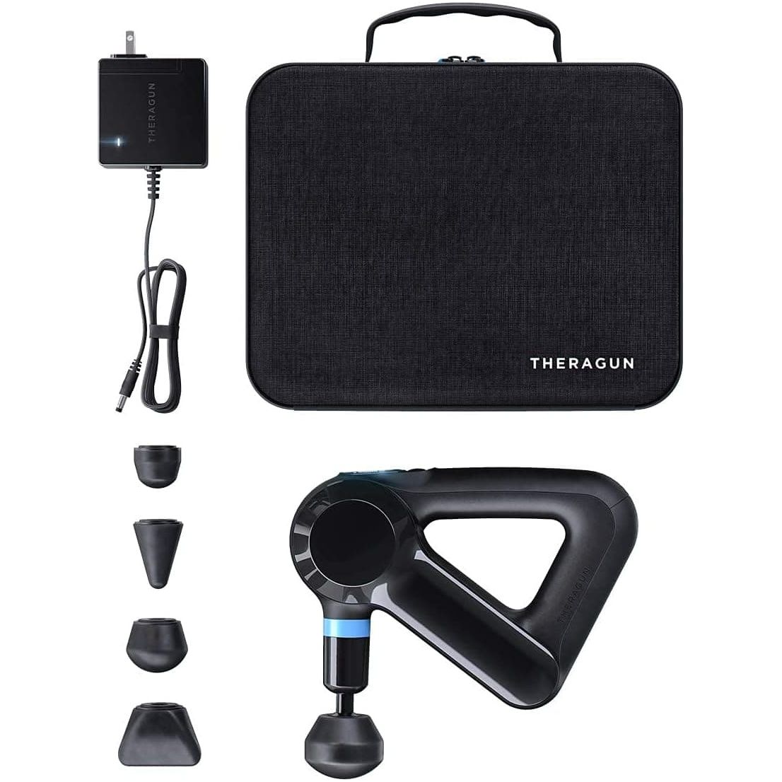 Buy THERAGUN,Theragun Elite - Handheld Electric Massage Gun - Bluetooth Enabled Percussion Therapy Device for Athletes - Powerful Deep Tissue Muscle Massager with QuietForce Technology - 4th Generation - Black - Gadcet | UK | London | Scotland | Wales| Near Me | Cheap | Pay In 3 | Electric Massagers