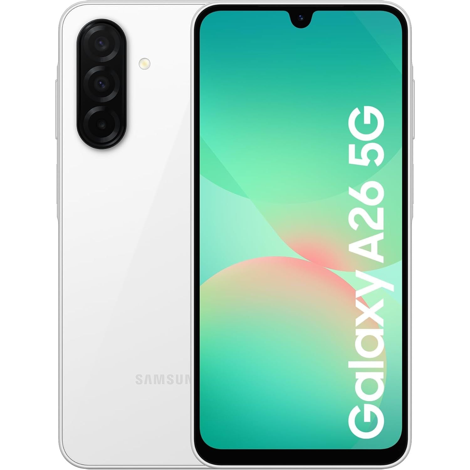 Buy Samsung,Samsung Galaxy A26 5G 6GB RAM 128GB Storage White SIM-Free Unlocked Smart Phone - Gadcet UK | UK | London | Scotland | Wales| Near Me | Cheap | Pay In 3 | Mobile & Smart Phones