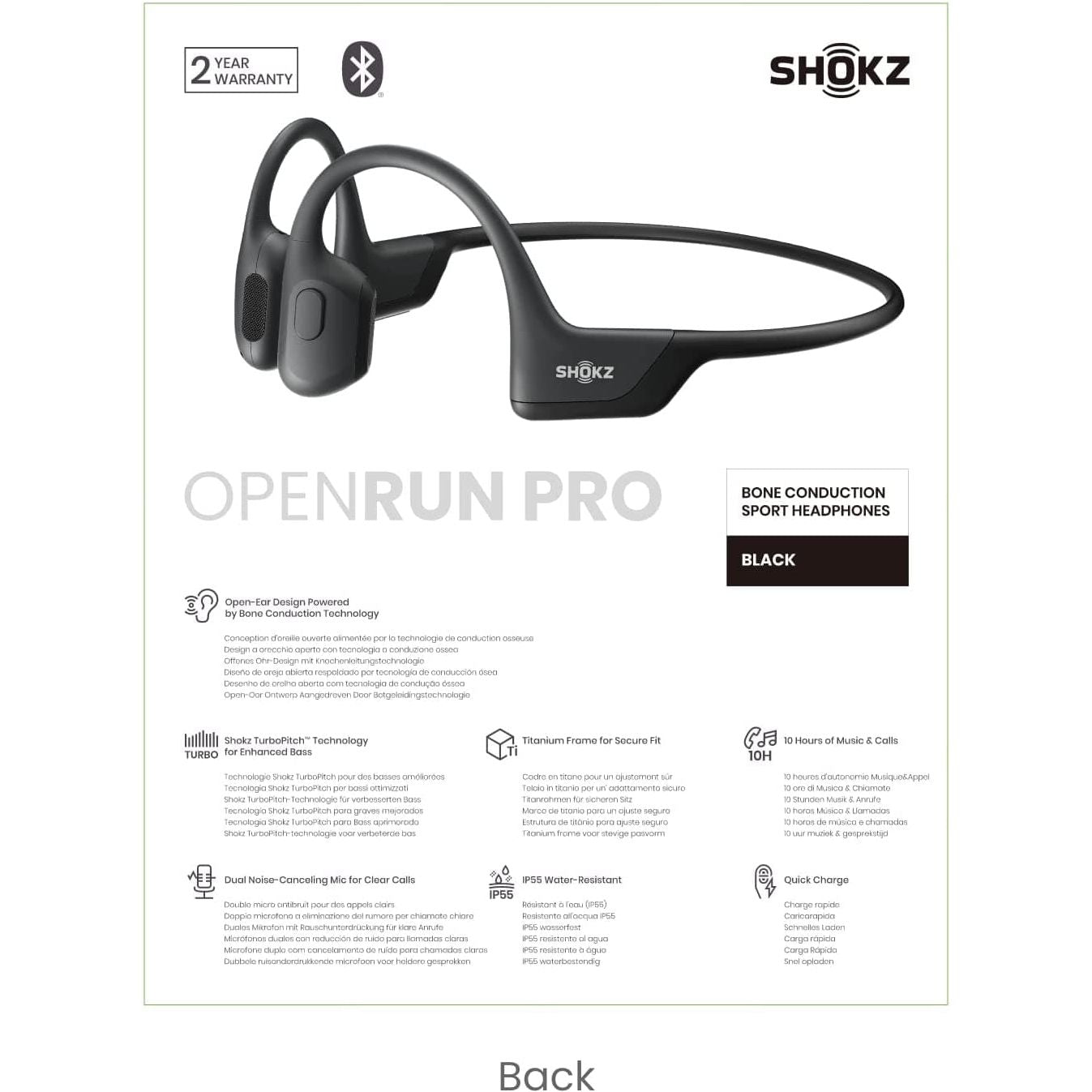 Buy Shokz,Shokz OpenRun Pro Bone Sound Headphones, Open Ear Sports Headphones with Microphone - Gadcet.com | UK | London | Scotland | Wales| Ireland | Near Me | Cheap | Pay In 3 | Headphones