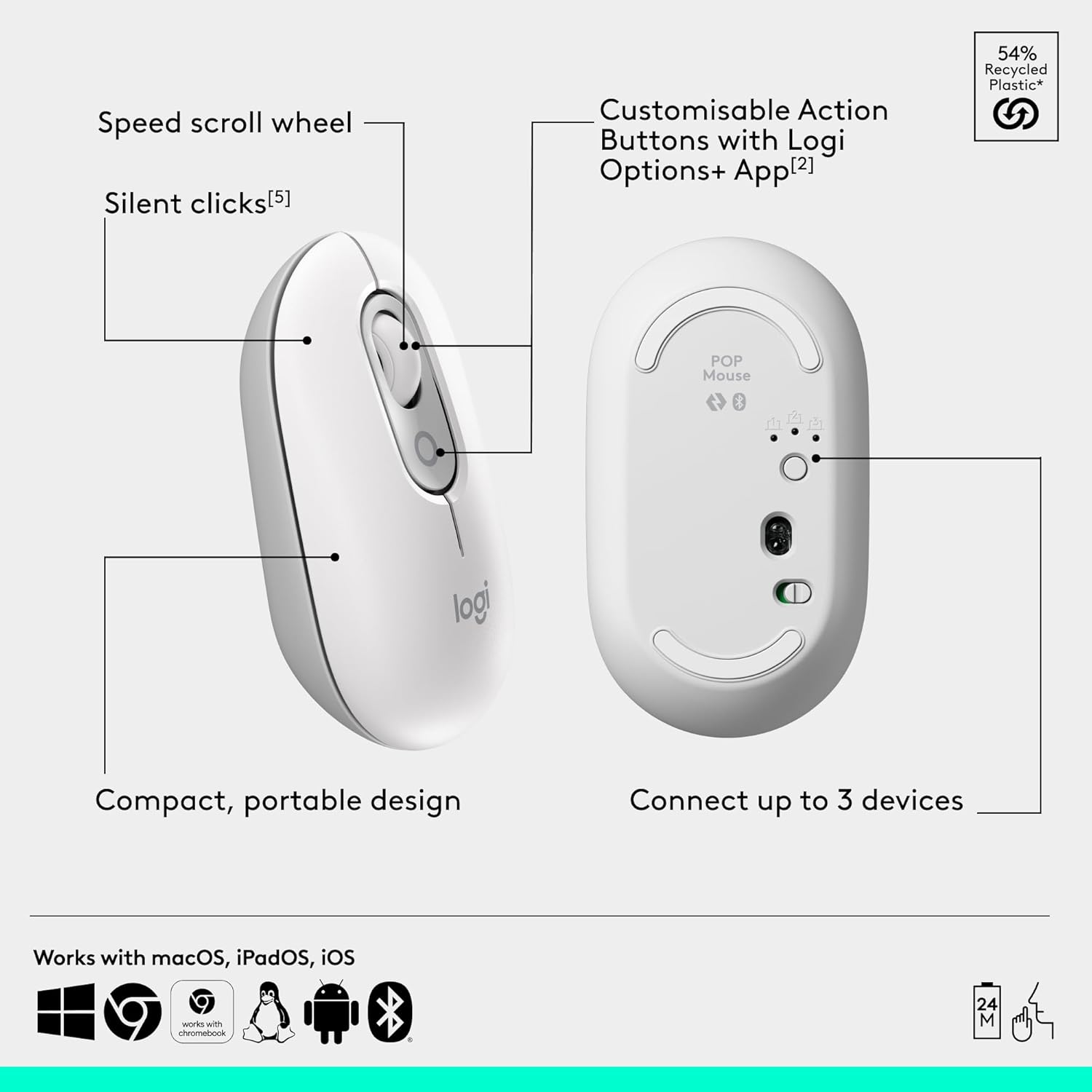 Buy Logitech,Logitech POP Icon Combo – Bluetooth Keyboard and Mouse Set, Multi-Device, Quiet Clicks, Programmable Keys – UK Layout - Gadcet UK | UK | London | Scotland | Wales| Near Me | Cheap | Pay In 3 | Computer Accessory Sets