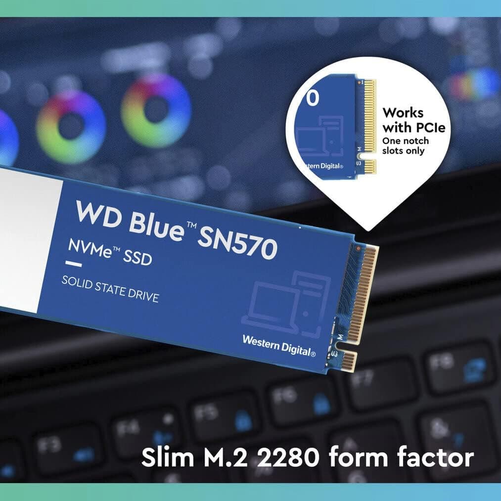 Buy WD,WD_BLUE SN570 250GB M.2 2280 PCIe Gen3 NVMe up to 3300 MB/s read speed - Gadcet UK | UK | London | Scotland | Wales| Near Me | Cheap | Pay In 3 | RAM
