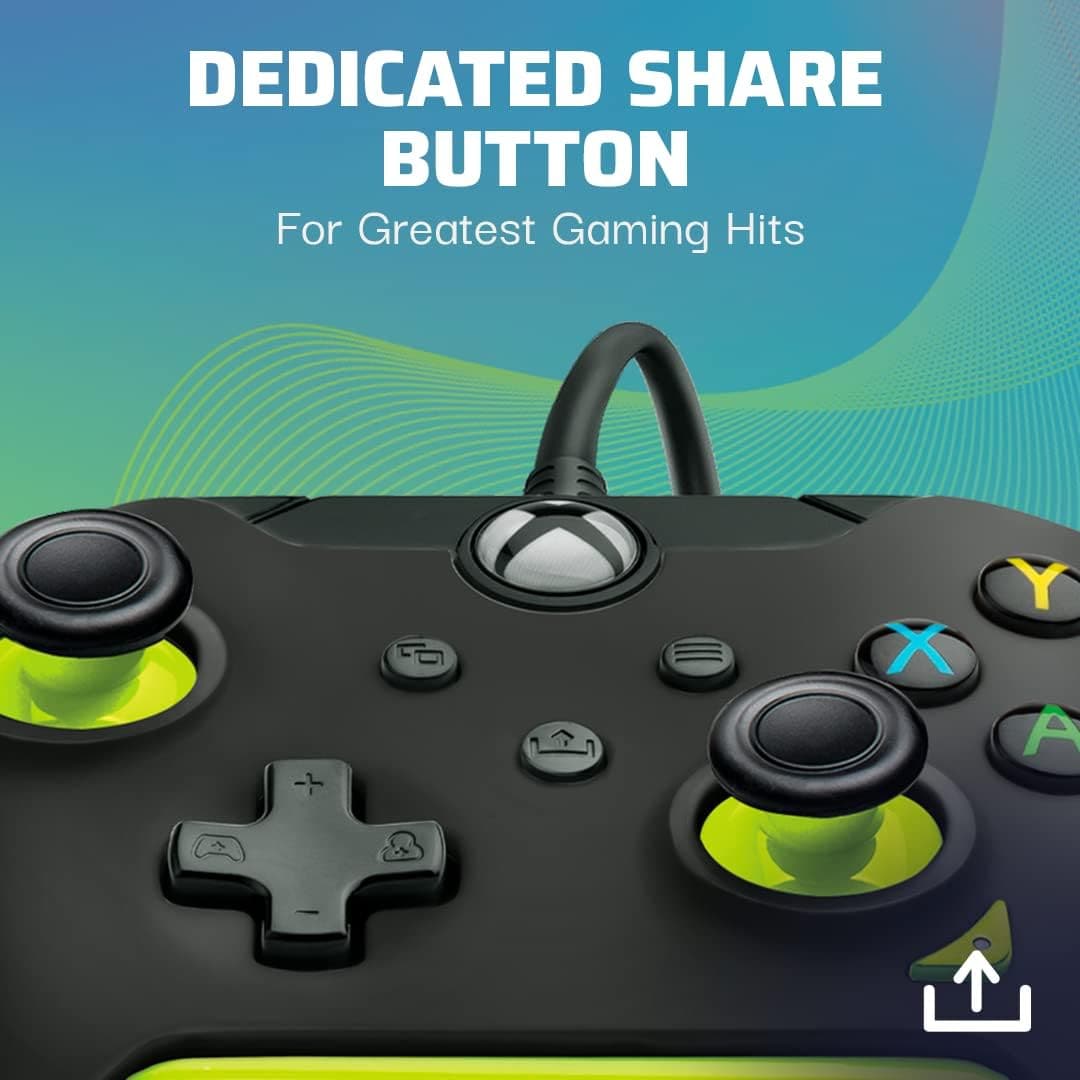 Buy PDP,PDP Wired Controller Electric Black for Xbox Series X|S, Gamepad, Wired Video Game Controller, Gaming Controller, Xbox One, Officially Licensed - Xbox Series X - Gadcet UK | UK | London | Scotland | Wales| Ireland | Near Me | Cheap | Pay In 3 | Video Game Console Accessories