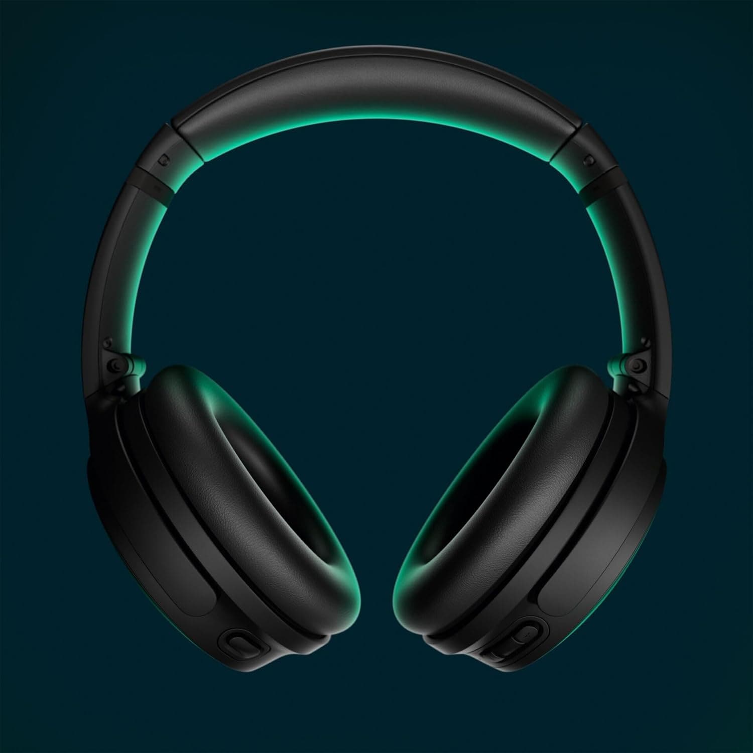 Bose QuietComfort SC Wireless Noise Cancelling Headphones, Bluetooth Over Ear Headphones with Up To 24 Hours of Battery Life, with Soft Case, Black - 2