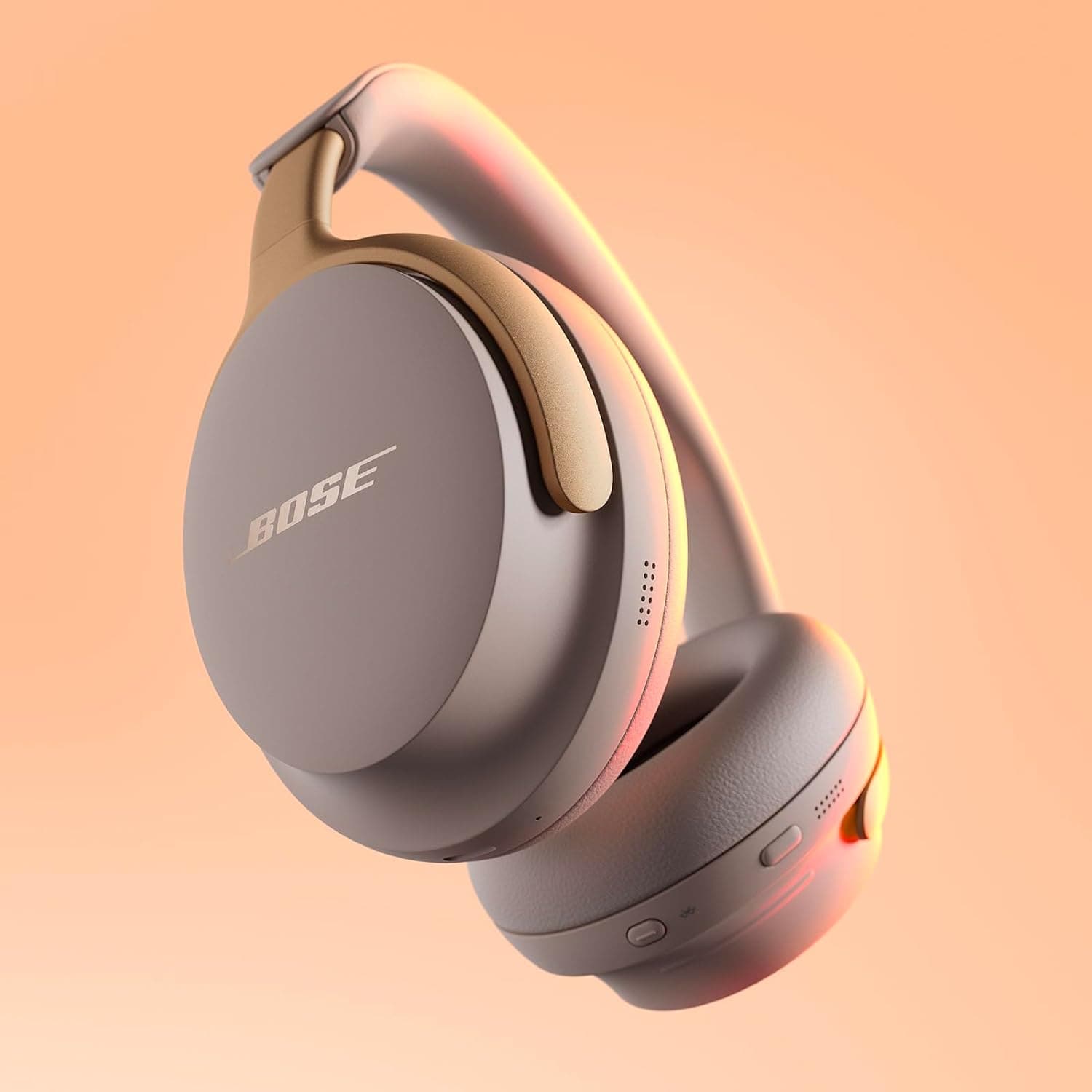 Buy Bose,Bose QuietComfort Ultra Wireless Noise Cancelling Headphones with Spatial Audio, Over-the-Ear Headphones with Mic, Up to 24 Hours of Battery Life, Sandstone - Limited Edition - Gadcet UK | UK | London | Scotland | Wales| Near Me | Cheap | Pay In 3 | Headphones & Earphones