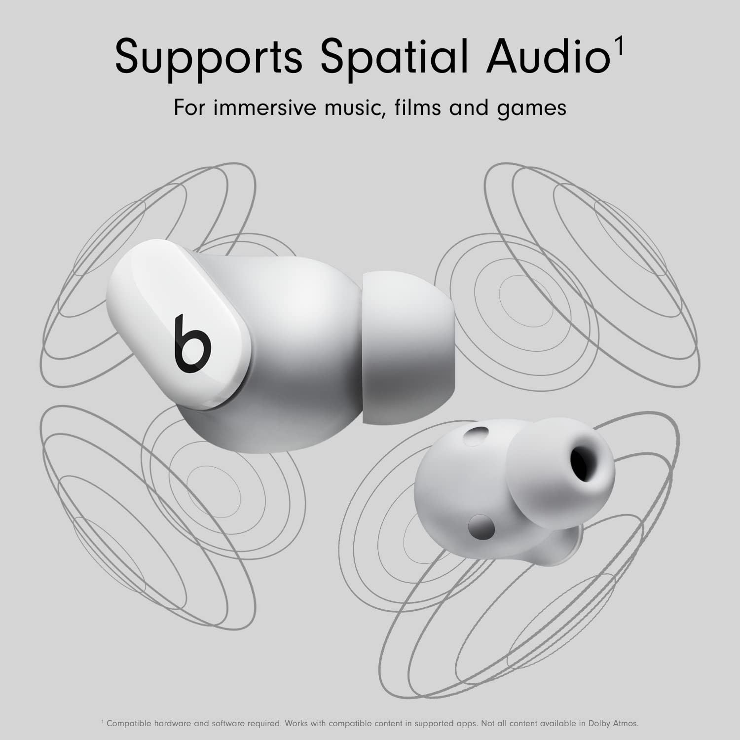 Buy Cashify Tech Ltd,Beats Studio Buds True Wireless Bluetooth In-Ear Headphones with Active Noise Cancelling - White - Gadcet UK | UK | London | Scotland | Wales| Near Me | Cheap | Pay In 3 | Headphones & Headsets