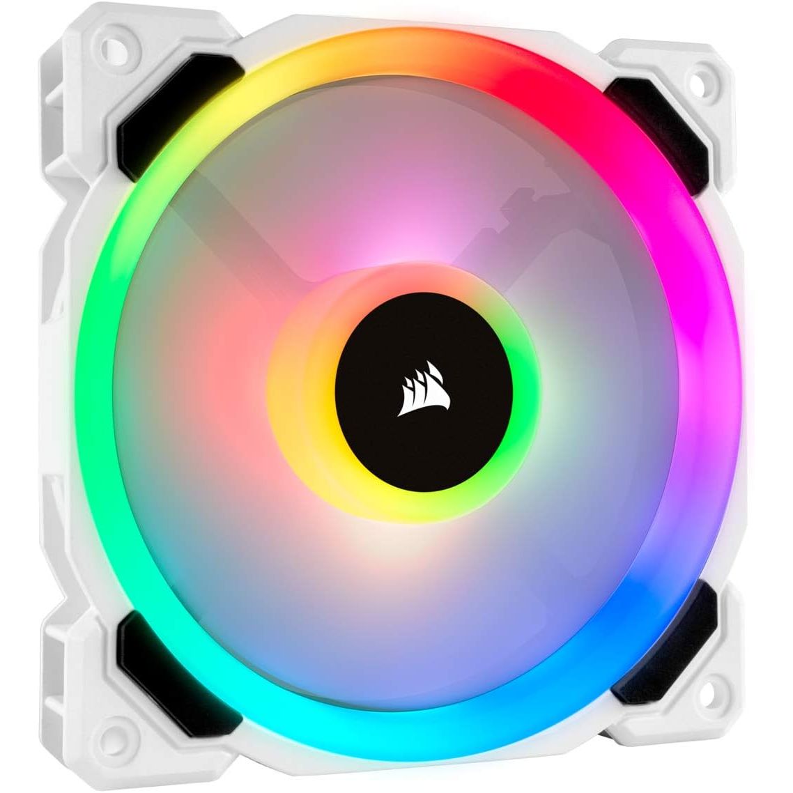 Buy Corsair,Corsair LL120 RGB 120mm Dual Light Loop PWM Fan – White (Single Pack) - Gadcet UK | UK | London | Scotland | Wales| Near Me | Cheap | Pay In 3 | Computer & Accessories