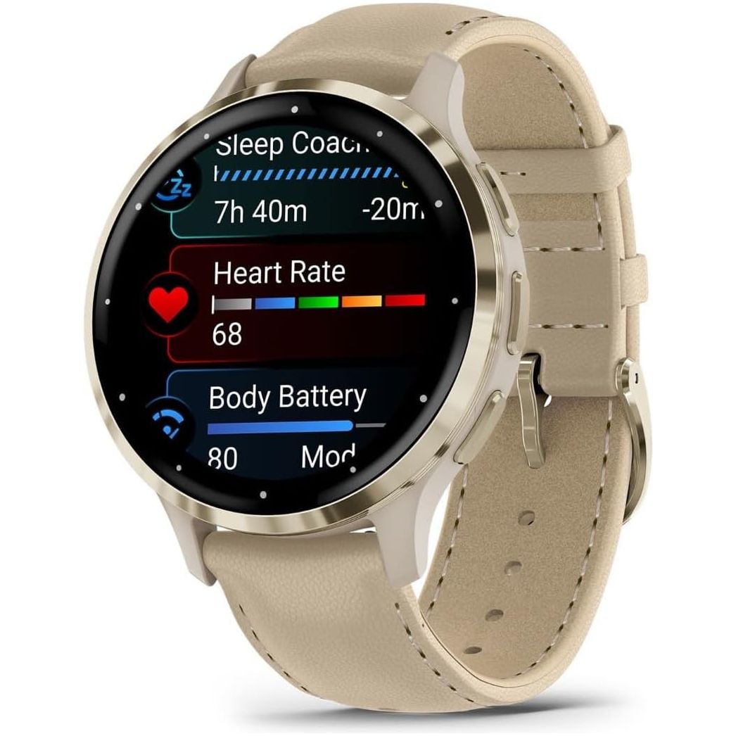 Buy Garmin,Garmin Venu 3S 41mm GPS Smartwatch, AMOLED Touchscreen, Advanced Health & Fitness, Voice Functionality, Music Storage, 10-Day Battery - French Grey - Gadcet UK | UK | London | Scotland | Wales| Near Me | Cheap | Pay In 3 | Smart Watches
