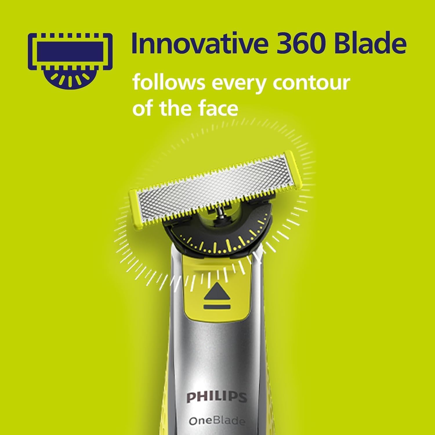 Buy Philips,Philips OneBlade 360 Replacement Blades for Face – 3-Pack (QP430/50) - Gadcet UK | UK | London | Scotland | Wales| Near Me | Cheap | Pay In 3 | Electric Razor Accessories