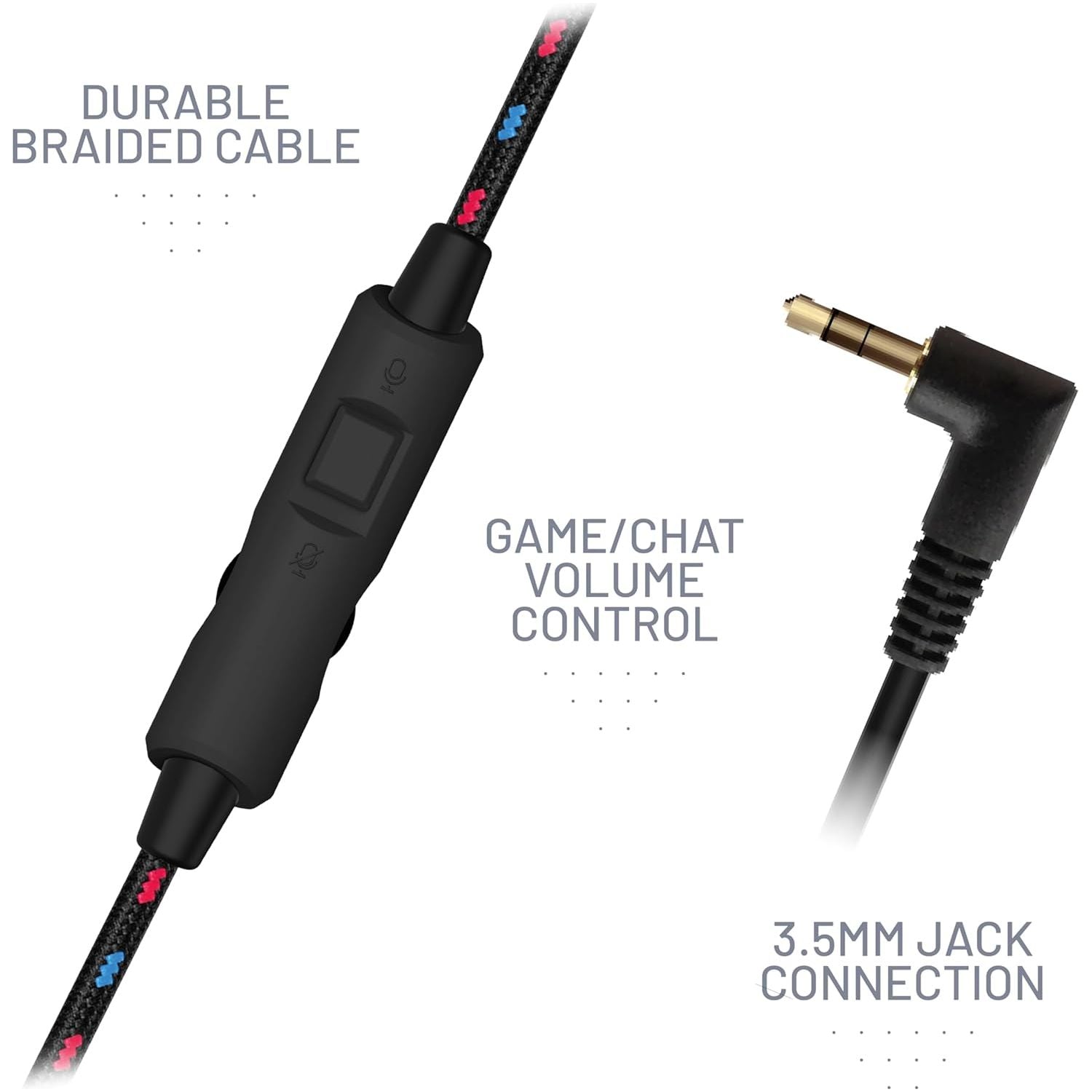 Buy STEALTH,STEALTH C6-100 Over-Ear Gaming Headset - Neon Red & Blue, Compatible with PS4/PS5, Xbox, Switch, PC, Flexible Mic, 3.5mm Jack, 1.5m Cable - Gadcet UK | UK | London | Scotland | Wales| Near Me | Cheap | Pay In 3 | Headphones & Headsets