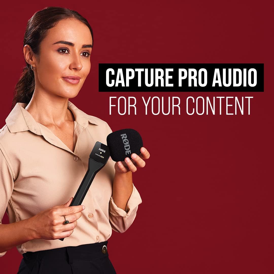 Buy RØDE,RØDE Wireless GO II Ultra-compact Dual-channel Wireless Microphone System with Built-in Microphones, On-board Recording and 200m Range for Filmmaking, Interviews and Content Creation - Gadcet UK | UK | London | Scotland | Wales| Near Me | Cheap | Pay In 3 | Microphones