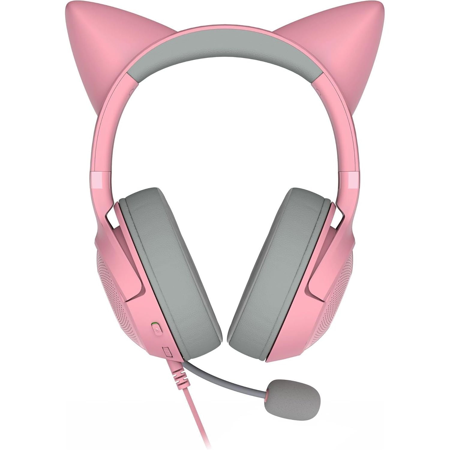 Buy RAZER,Razer Kraken Kitty V2 Wired RGB Headset – Stream Reactive Lighting, HyperClear Mic, TriForce 40mm Drivers, 7.1 Surround, Quartz Pink - Gadcet UK | UK | London | Scotland | Wales| Near Me | Cheap | Pay In 3 | Headsets