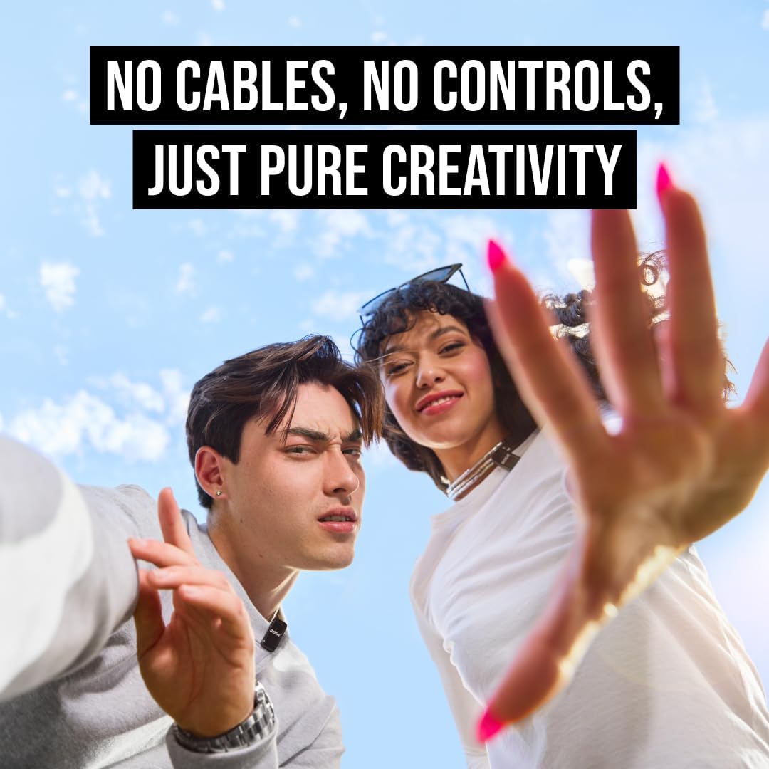 Buy RØDE,RØDE Wireless Micro - Compact Wireless Microphone, Two Mics with Charge Case for Smartphone Content Creation - Lightning, Black - Gadcet UK | UK | London | Scotland | Wales| Near Me | Cheap | Pay In 3 | Microphones