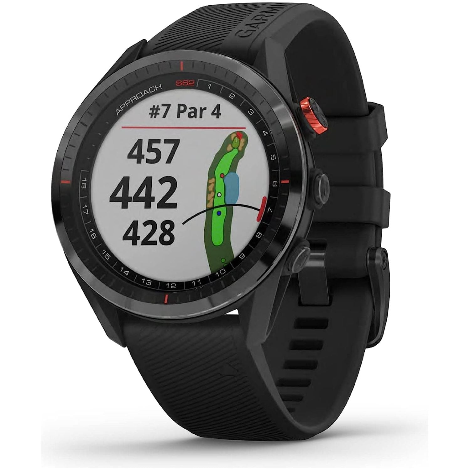 Buy Garmin,Garmin Approach S62 Premium Golf GPS Watch - Virtual Caddie, Full Color Mapping Screen, Black - Gadcet UK | UK | London | Scotland | Wales| Near Me | Cheap | Pay In 3 | Watches