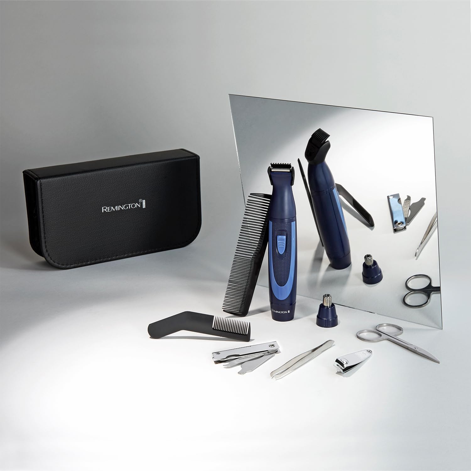 Buy Remington,Remington Hygiene Travel Kit (13 Pieces) – Includes Beard Trimmer, Ear & Facial Hair Trimmer, Manicure & Pedicure Tools, Nail Clipper, Scissors, Tweezers, Combs, and More – NE3890 - Gadcet UK | UK | London | Scotland | Wales| Near Me | Cheap | Pay In 3 | Trimmer Kit