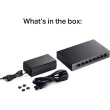 Buy TP-LINK,TP-Link PoE Switch 8 Port Gigabit Ethernet Switch with 8 x PoE+ Port 62W - Network Switch, Ethernet Splitter, Desktop/Wall Mount - Gadcet UK | UK | London | Scotland | Wales| Near Me | Cheap | Pay In 3 | Network Cards & Adapters