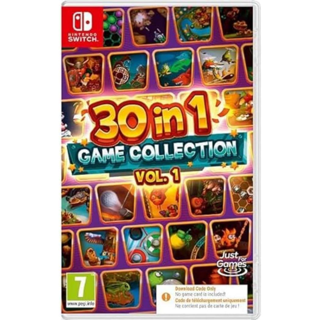 Buy Nintendo Game,30 in 1 Game Collection Vol 1 (Code In A Box) - Nintendo Switch Game - Gadcet UK | UK | London | Scotland | Wales| Near Me | Cheap | Pay In 3 | Video Game Software