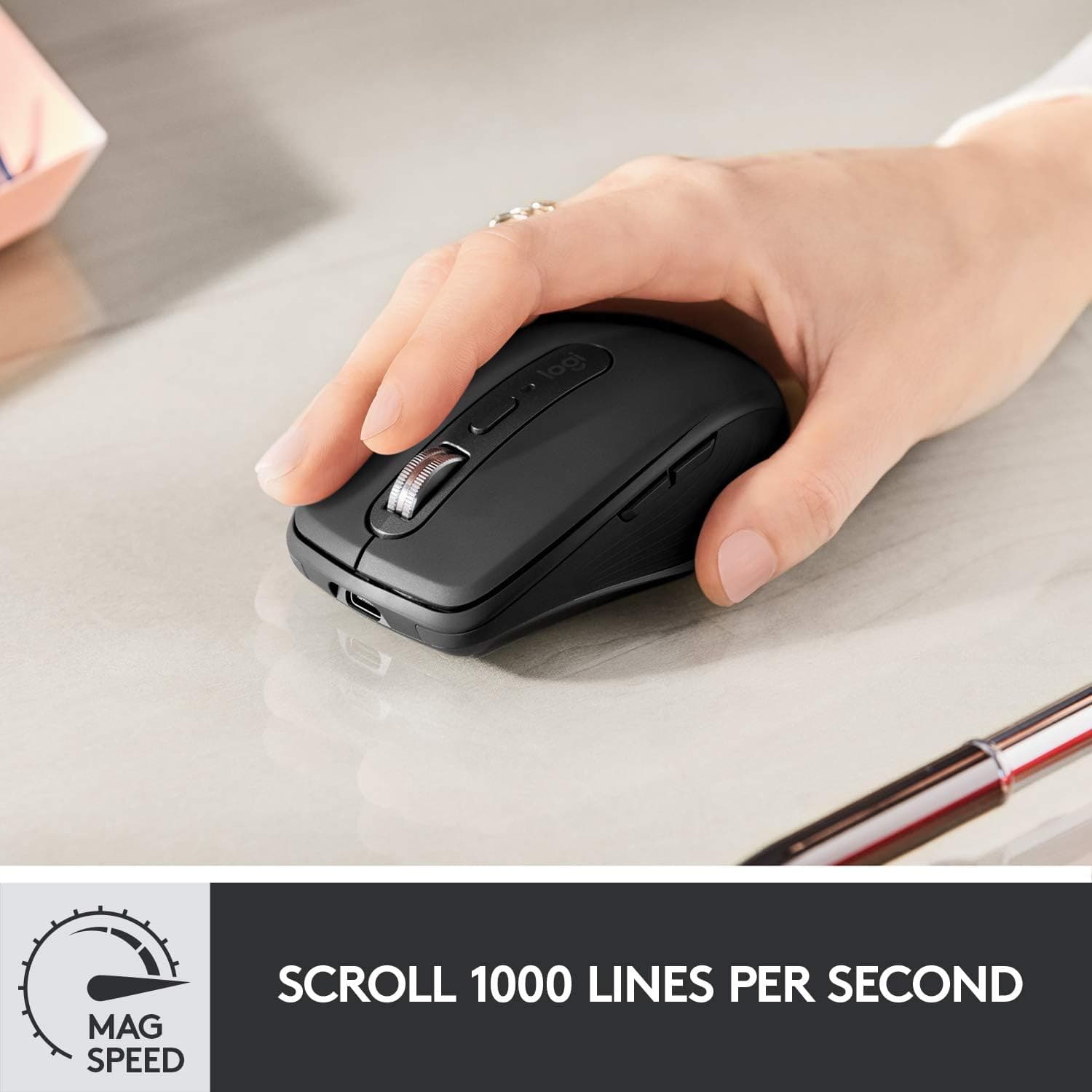 Buy Logitech,Logitech MX Anywhere 3 Wireless Mouse - Graphite - Gadcet UK | UK | London | Scotland | Wales| Near Me | Cheap | Pay In 3 | Mice & Trackballs
