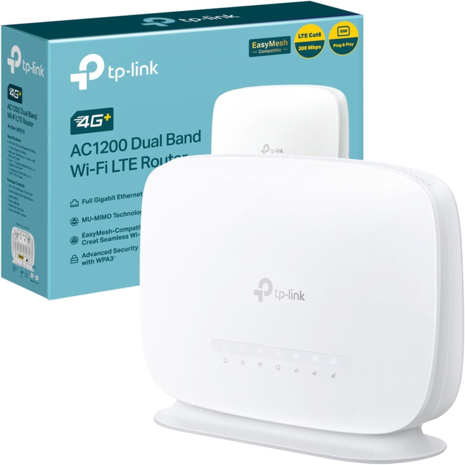 Buy TP-Link,TP-Link Archer MR515 AC1200 4G+ Cat6 WiFi Router - Gadcet UK | UK | London | Scotland | Wales| Near Me | Cheap | Pay In 3 | Network Cards & Adapters