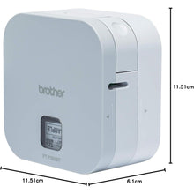 Buy BROTHER,Brother P-Touch P300BT Bluetooth Label Maker (PTP300BTUA1) - Gadcet UK | UK | London | Scotland | Wales| Near Me | Cheap | Pay In 3 | Office Equipment