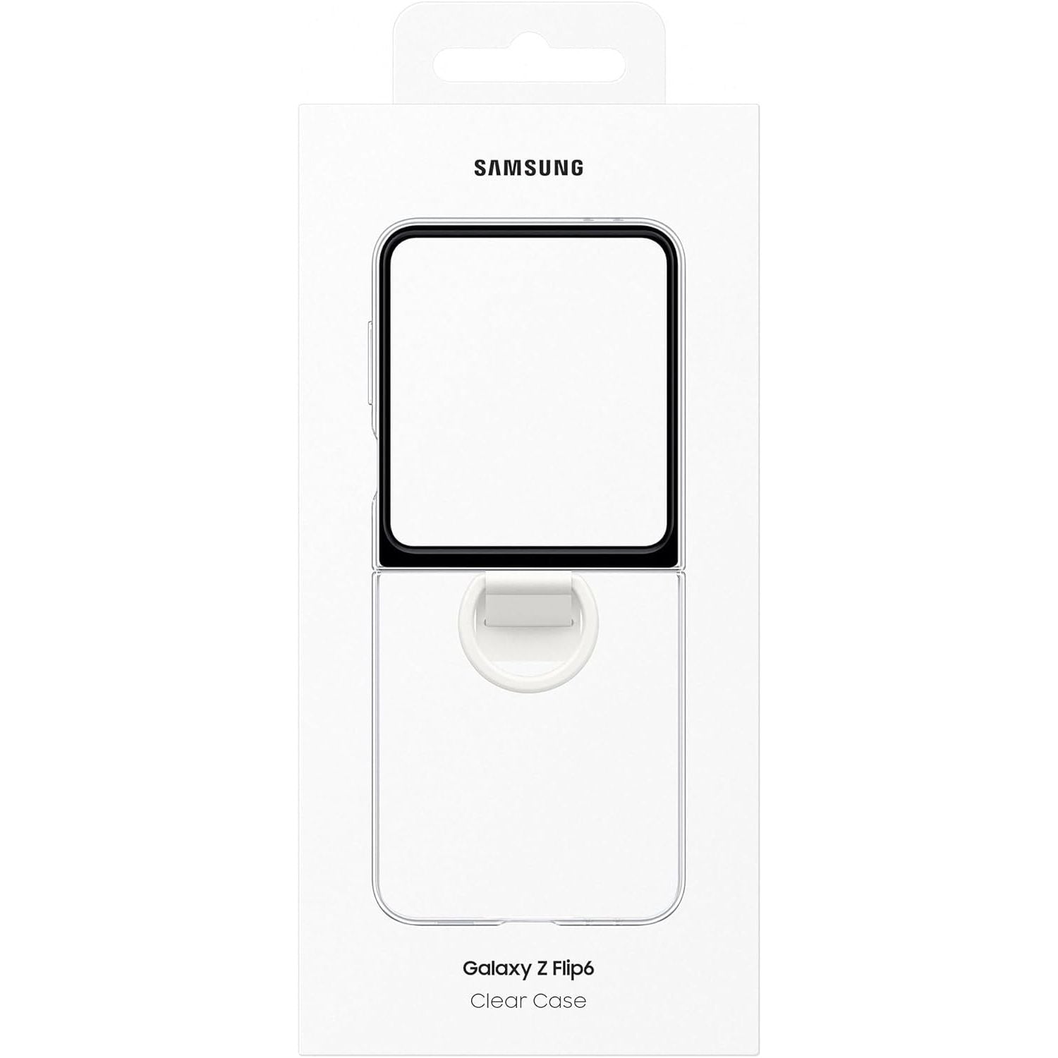 Buy Gadcet UK,Samsung Galaxy Z Flip6 Official Clear Case with Ring, Transparent - Gadcet UK | UK | London | Scotland | Wales| Near Me | Cheap | Pay In 3 | Mobile Phone Cases