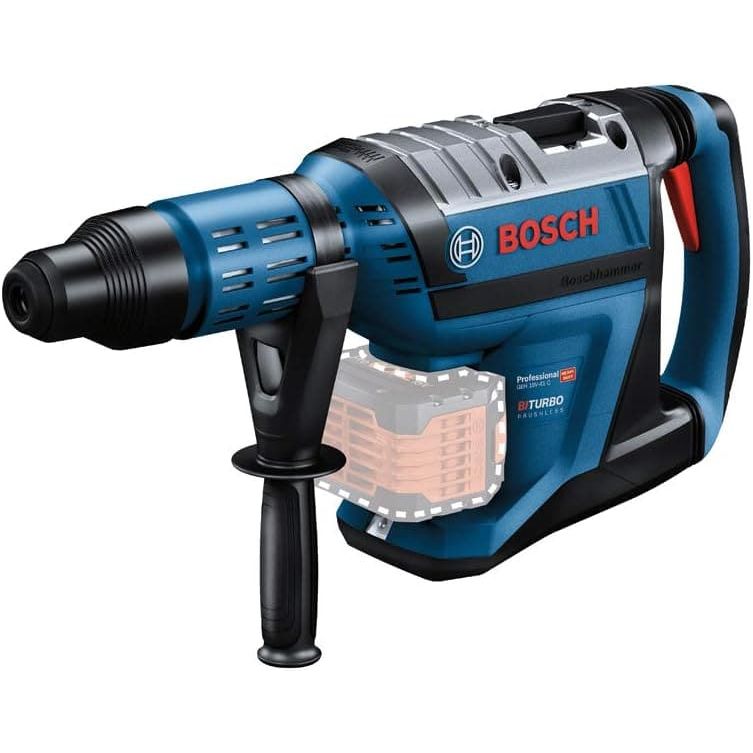 Buy Bosch,Bosch Professional BITURBO GBH 18V-45 C cordless rotary hammer (impact energy: 12.5 J, incl. connectivity module and adjustable speed levels, excl. rechargeable batteries and charger, in case) - Gadcet UK | UK | London | Scotland | Wales| Near Me | Cheap | Pay In 3 | Power Tool