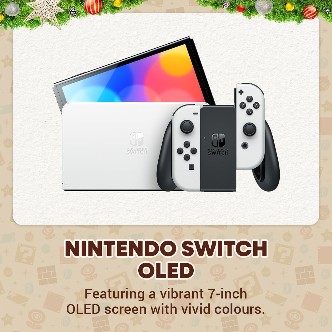 Buy Nintendo,Nintendo Switch OLED White Bundle – Includes Mario Kart 8 Deluxe & 12-Month Nintendo Switch Online Membership - Gadcet UK | UK | London | Scotland | Wales| Near Me | Cheap | Pay In 3 | Video Game Consoles