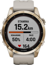 Buy Garmin,Garmin Fenix® 7S Sapphire Solar Titan - Gadcet.com | UK | London | Scotland | Wales| Ireland | Near Me | Cheap | Pay In 3 | smart watch