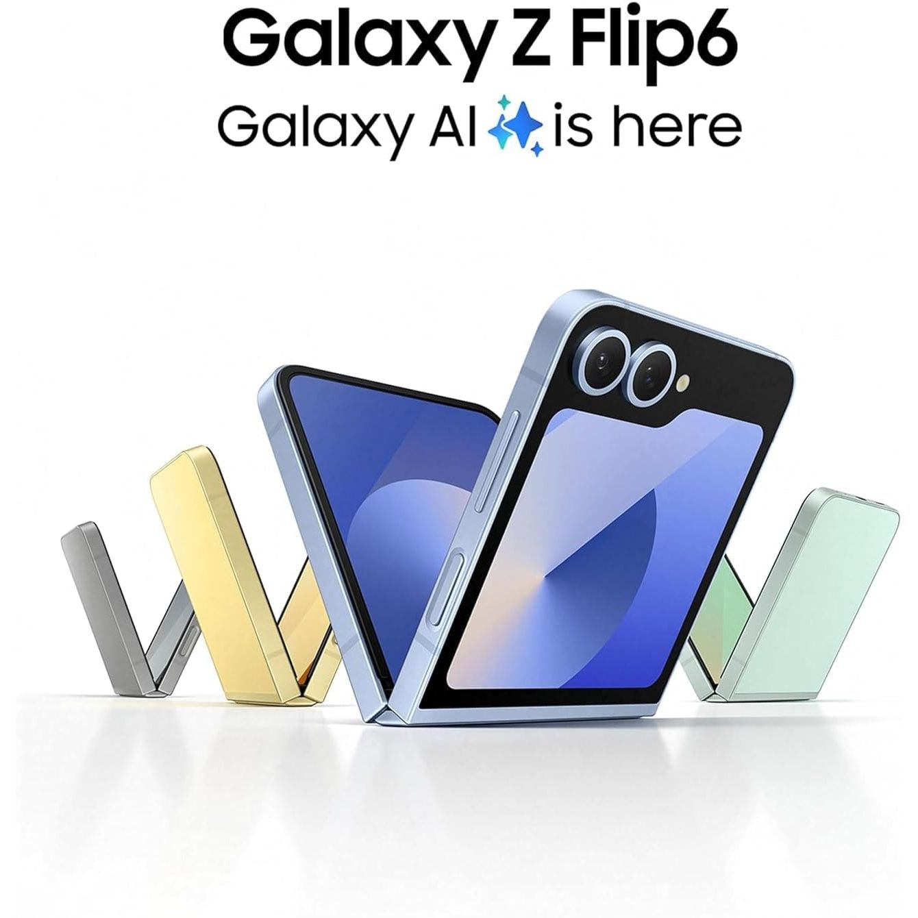 Buy Ecat Tech Ltd,Samsung Galaxy Z Flip6 5G 256GB Silver Shadow Refurbished Mobile Phone - Gadcet UK | UK | London | Scotland | Wales| Near Me | Cheap | Pay In 3 | Mobile & Smart Phones