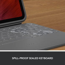 Buy Logitech,Logitech Rugged Folio for iPad (10th generation) Protective Keyboard Case with Smart Connector and Durable Spill-Proof Keyboard, English Layout - Grey - Gadcet.com | UK | London | Scotland | Wales| Ireland | Near Me | Cheap | Pay In 3 | Keyboards