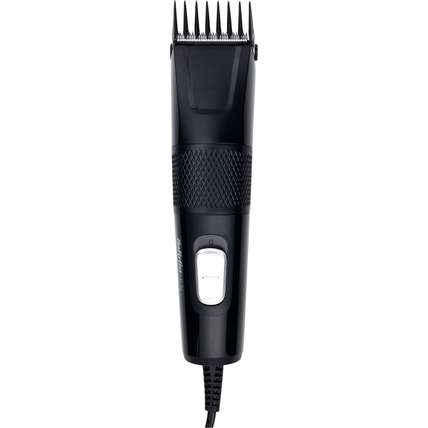Buy Babyliss,Babyliss 7755U Men Hair Clipper, Diamond Sharp Stainless Steel Blades, 8 Comb Guides, Mains Powered, Hair Styles at Home, Comb Included, Smooth & Precise, Black - Gadcet UK | UK | London | Scotland | Wales| Near Me | Cheap | Pay In 3 | Shaving & Grooming