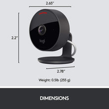 Buy Logitech,Logitech 961-000490 Circle View Weatherproof Wired Home Security Camera TrueView Video, 180° Wide Angle, 1080p HD, Night Vision, 2-Way Audio, Encrypted and Apple HomeKit Secure Video - Black - Gadcet UK | UK | London | Scotland | Wales| Near Me | Cheap | Pay In 3 | Surveillance Cameras