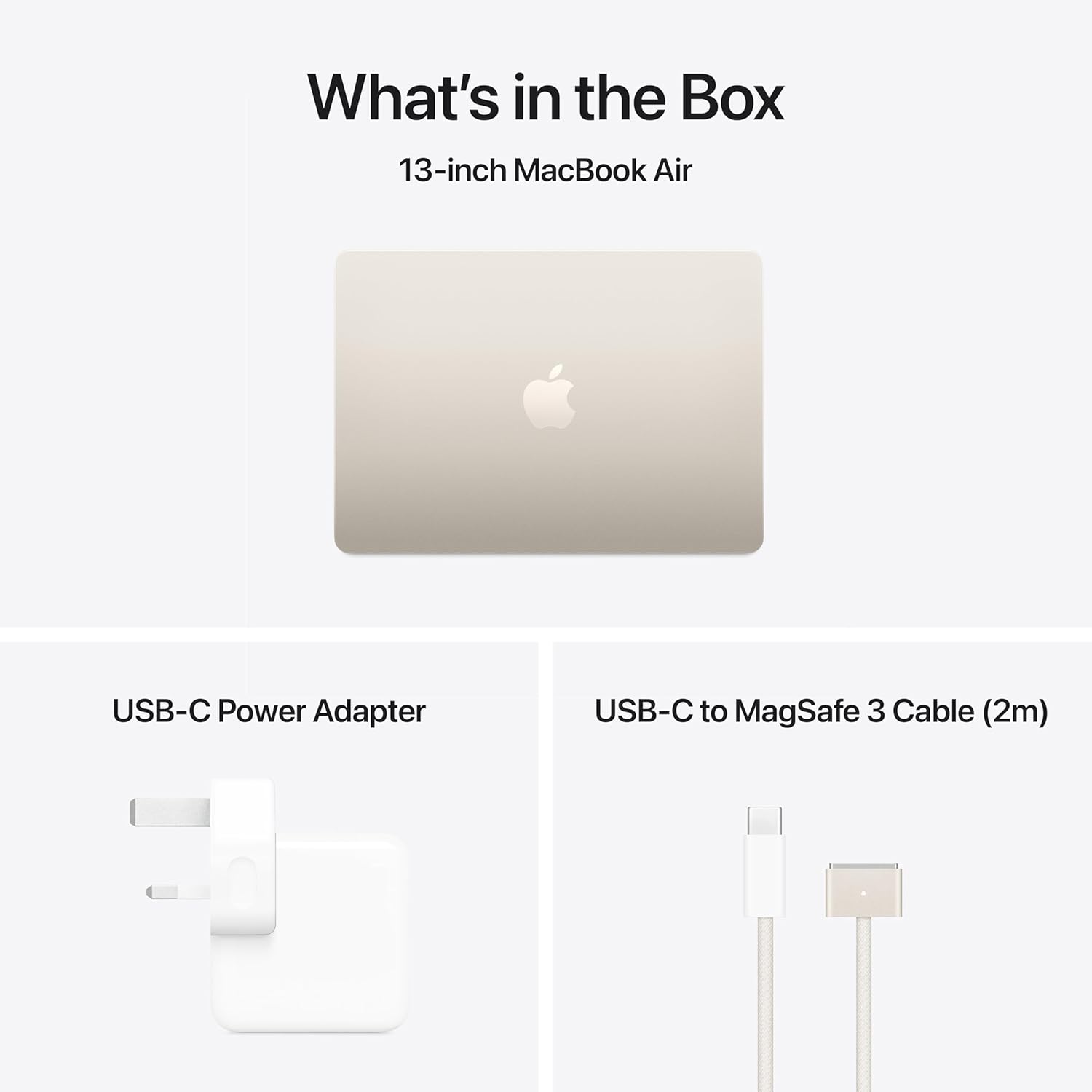 Buy Apple,Apple MacBook Air 13-inch M4 Laptop – 16GB RAM, 256GB SSD, Starlight - Gadcet UK | UK | London | Scotland | Wales| Near Me | Cheap | Pay In 3 | Laptops