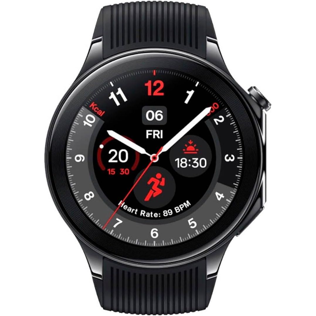 Buy OnePlus,OnePlus Watch 2 - 32GB, Black Steel, 100-Hour Battery, Health & Fitness Tracking, Wear OS - Gadcet UK | UK | London | Scotland | Wales| Near Me | Cheap | Pay In 3 | Smart Watches