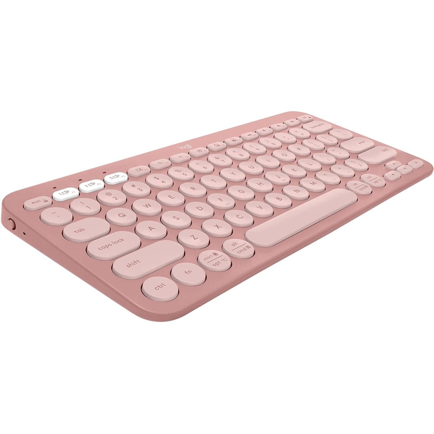 Buy Logitech,Logitech Pebble Keys 2 K380s, Multi-Device Bluetooth Wireless Keyboard with Customisable Shortcuts,Slim and Portable, Easy-Switch for Windows/macOS/iPadOS/Android/Chrome OS, QWERTY UK Layout, Rose - Gadcet UK | UK | London | Scotland | Wales| Ireland | Near Me | Cheap | Pay In 3 | Keyboards