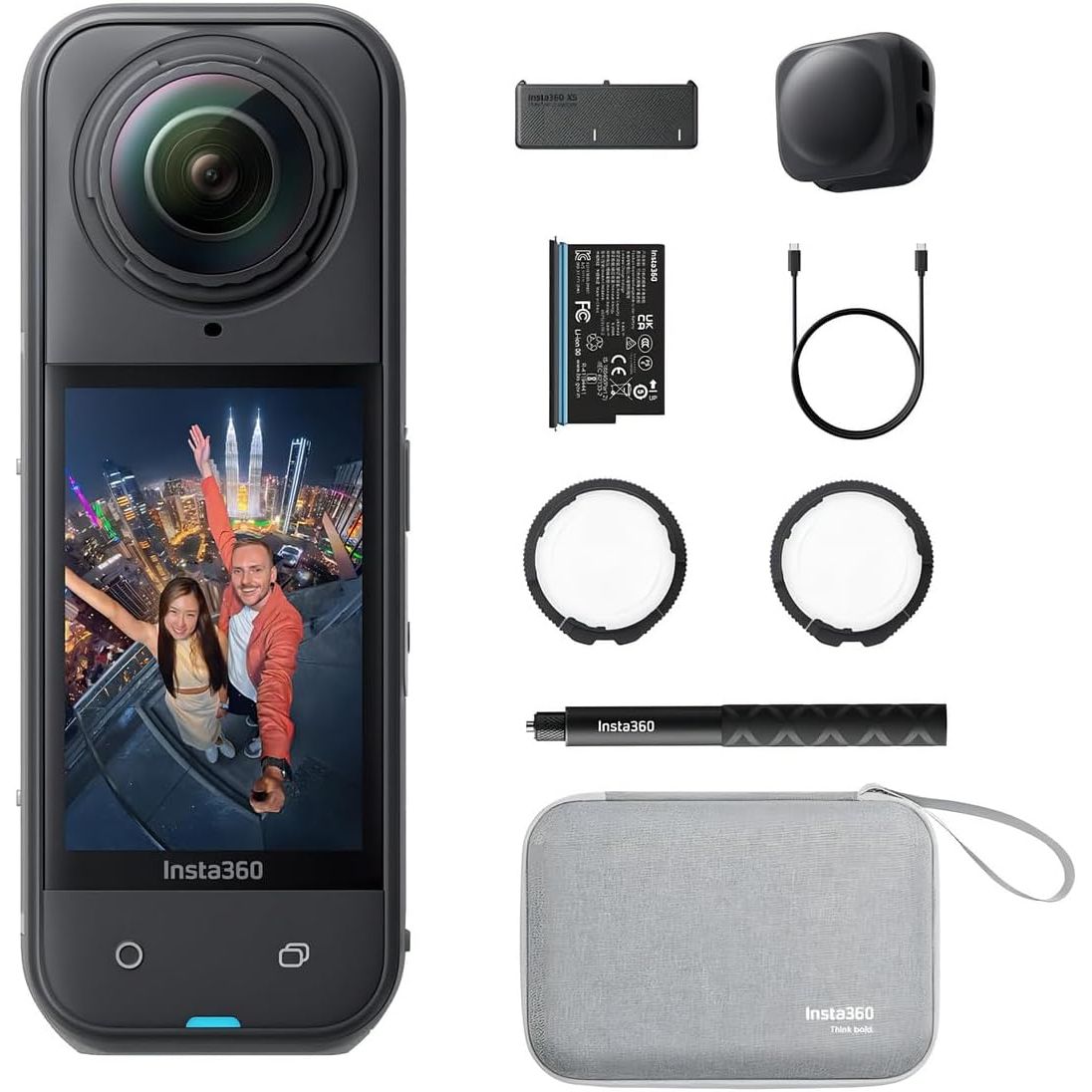 Buy Insta360,Insta360 X5 Essentials Bundle – 8K 360° Waterproof Action Camera - Gadcet UK | UK | London | Scotland | Wales| Near Me | Cheap | Pay In 3 | Action Digital Cameras