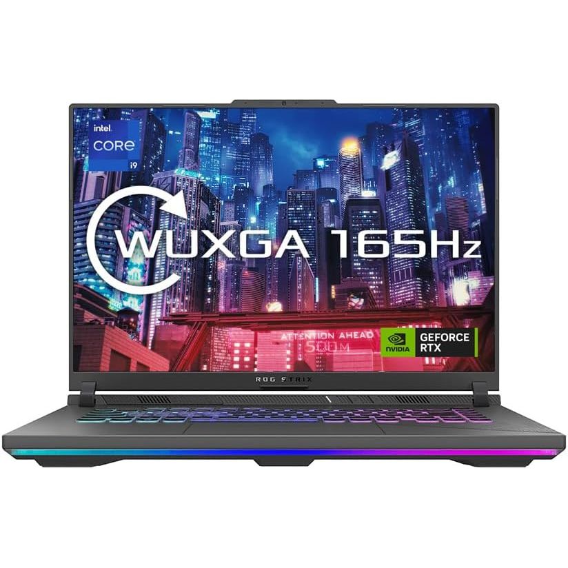 Buy ASUS,ASUS ROG Strix G614JVR 16" WUXGA 165Hz Gaming Laptop (Intel i9-14900HX, RTX 4060, 16GB RAM, 1TB PCIe SSD, Windows 11 Home) - Gadcet UK | UK | London | Scotland | Wales| Near Me | Cheap | Pay In 3 | Gaming Computers
