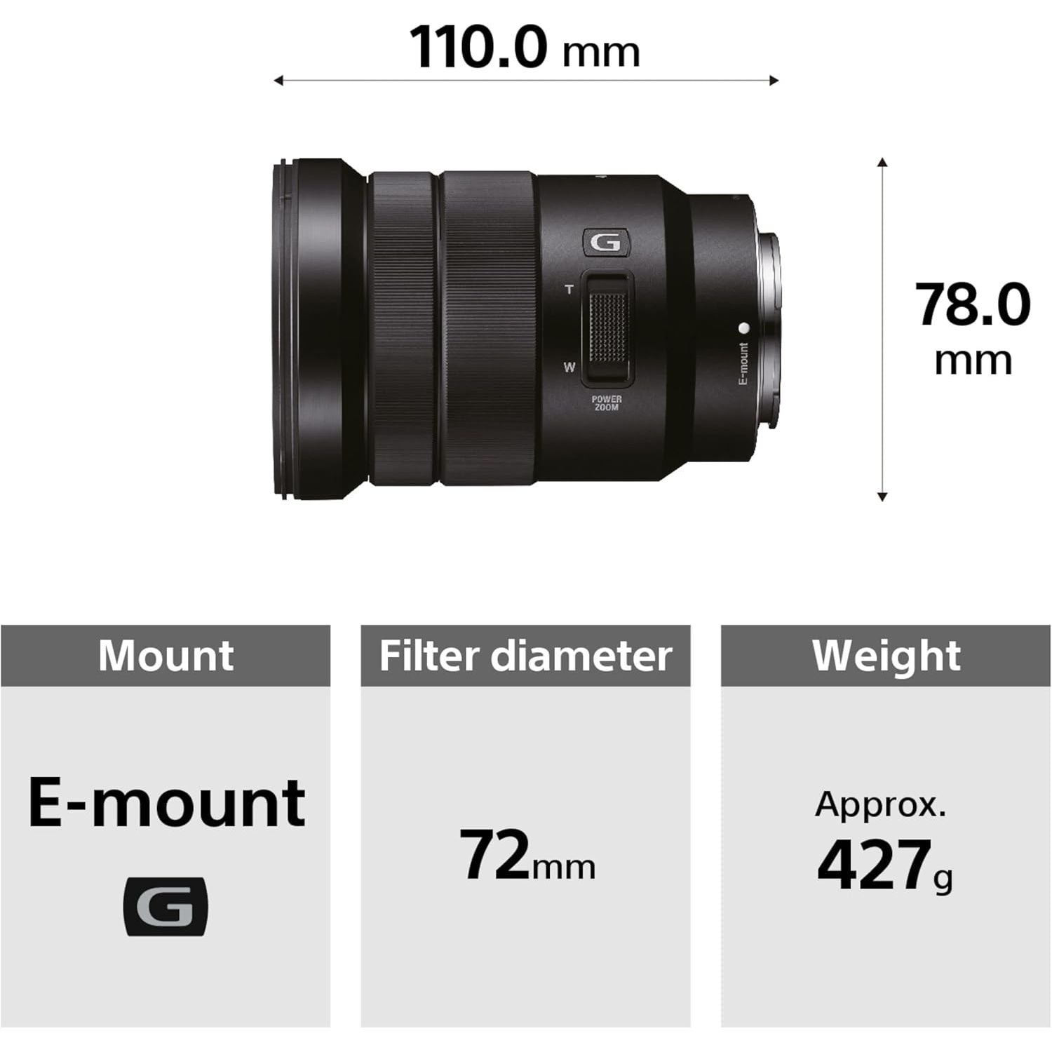 Buy Sony,Sony E PZ 18-105mm f/4 G APS-C Power Zoom Lens (SEL18105G) - Gadcet UK | UK | London | Scotland | Wales| Near Me | Cheap | Pay In 3 | Camera Lenses