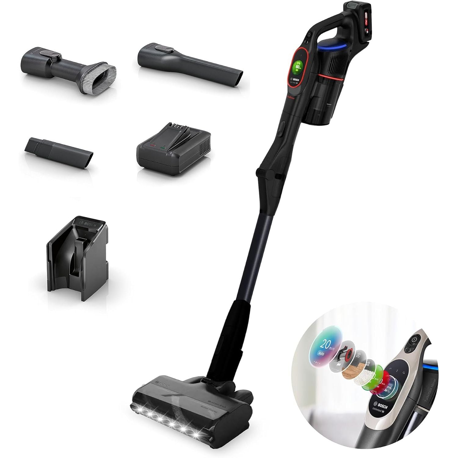 Buy Bosch,Bosch Unlimited 10 (BCS1051GB) Cordless Vacuum Cleaner – Black - Gadcet UK | UK | London | Scotland | Wales| Near Me | Cheap | Pay In 3 | Upright Vacuums