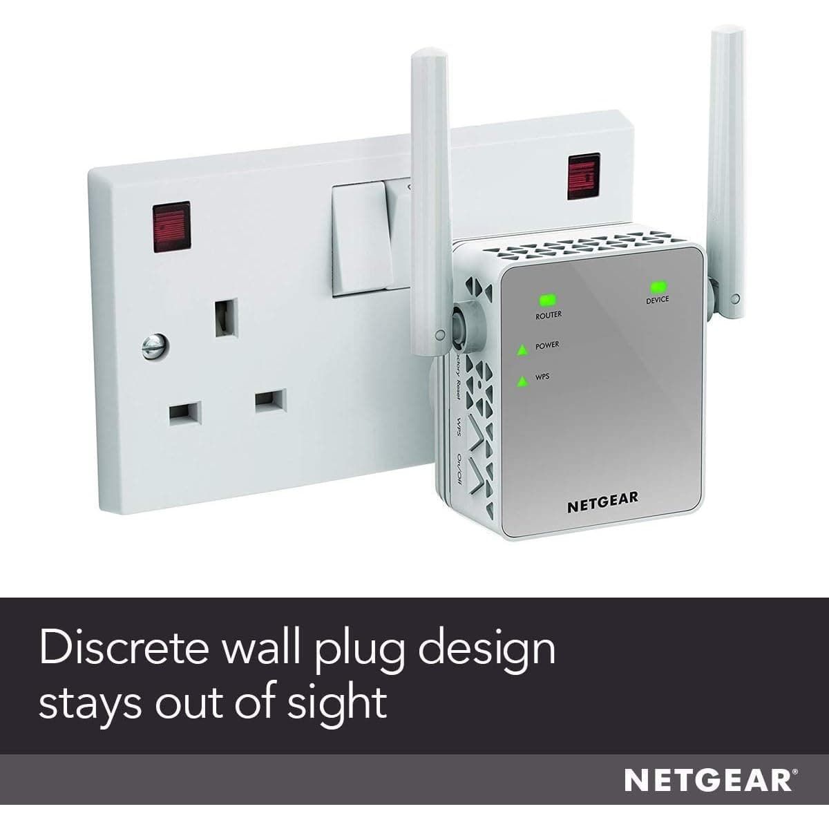 Buy NETGEAR,NETGEAR WiFi Booster Range Extender | WiFi Extender Booster | WiFi Repeater Internet Booster | Covers up to 1000 sq ft and 15 devices | AC750 (EX3700) - Gadcet UK | UK | London | Scotland | Wales| Ireland | Near Me | Cheap | Pay In 3 | Network Cards & Adapters
