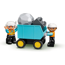 Buy LEGO,LEGO DUPLO Truck & Tracked Excavator – 10931, Construction Toy with 2 Vehicles, 2 Figures & Boulder - Gadcet UK | UK | London | Scotland | Wales| Near Me | Cheap | Pay In 3 | Construction Set Toys