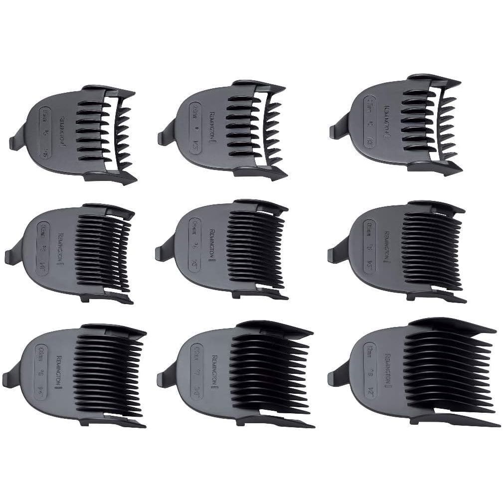 Buy Remington,Remington QuickCut Hair Clippers with Curve Cut Blade Technology for a cleaner, more even cut, 9 Guide combs (1.5-15mm), Grading, Tapering & Trimming, Up to 40min usage, Waterproof, Cordless, HC4250 - Gadcet UK | UK | London | Scotland | Wales| Near Me | Cheap | Pay In 3 | Hair Clippers & Trimmers