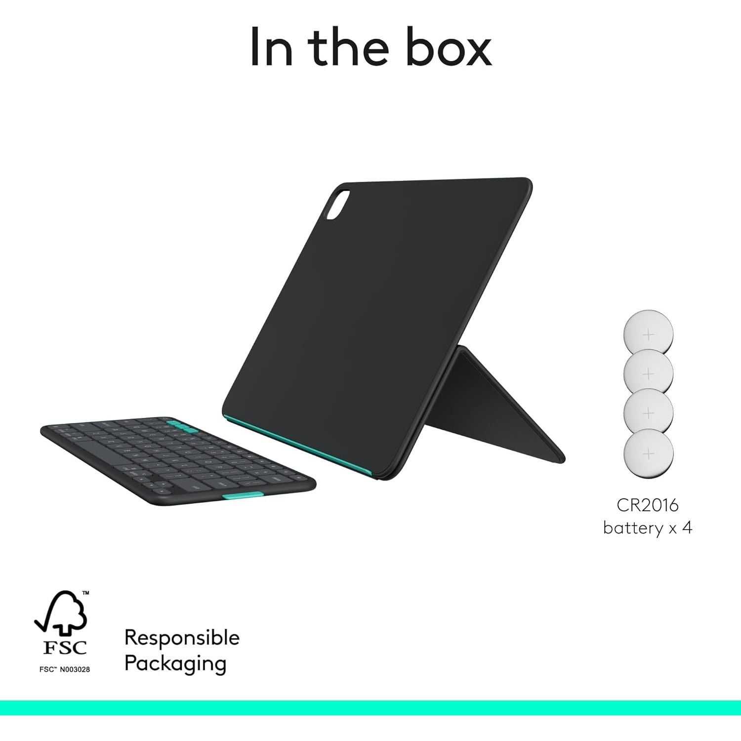 Buy Cashtro Ltd,Logitech Flip Folio Keyboard Case – iPad Pro 13" (M4) & iPad Air 13" (M2/M3), Bluetooth, UK Layout, Graphite - Gadcet UK | UK | London | Scotland | Wales| Near Me | Cheap | Pay In 3 | CASE