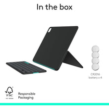 Buy Cashtro Ltd,Logitech Flip Folio Keyboard Case – iPad Pro 13" (M4) & iPad Air 13" (M2/M3), Bluetooth, UK Layout, Graphite - Gadcet UK | UK | London | Scotland | Wales| Near Me | Cheap | Pay In 3 | CASE